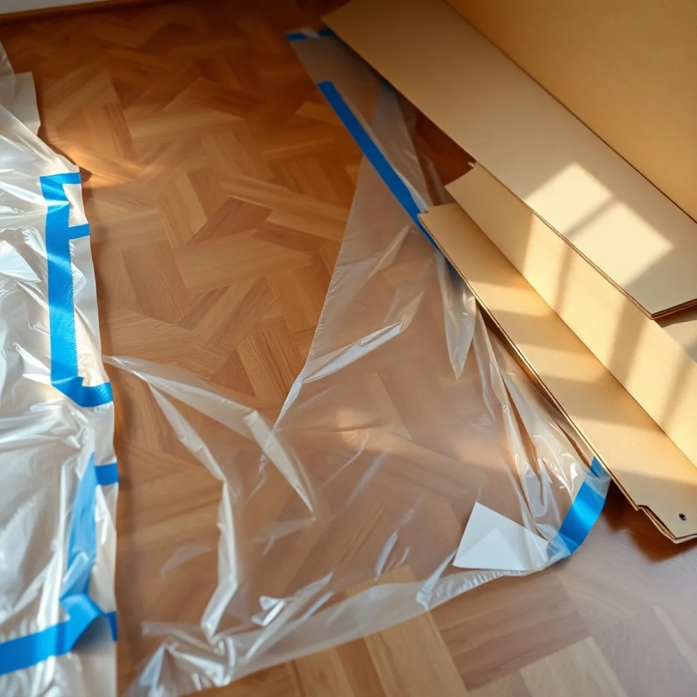 Jak zabezpieczyć parkiet przed remontem