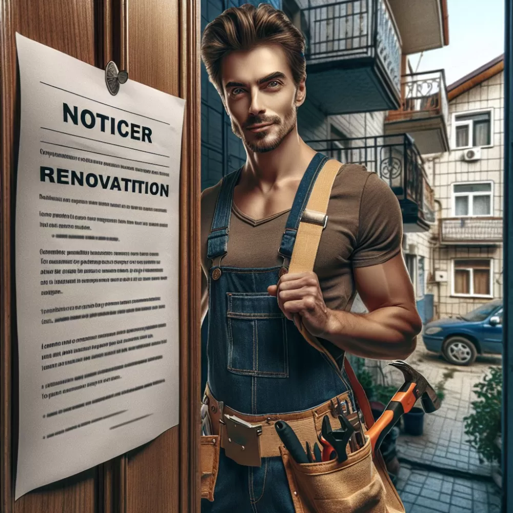 Remont mieszkania jak uprzedzić sąsiadów o remoncie