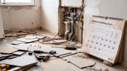 Ile trwa generalny remont łazienki