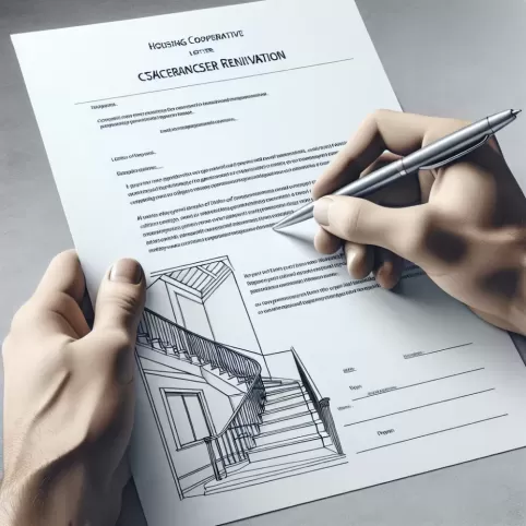 Jak napisać pismo do spółdzielni mieszkaniowej o remont klatki schodowej