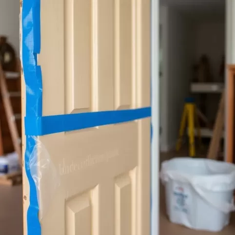 Jak zabezpieczyć drzwi podczas remontu