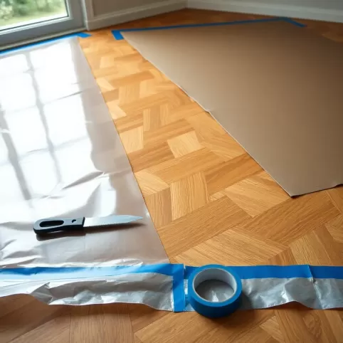 Jak zabezpieczyć podłogę w czasie remontu