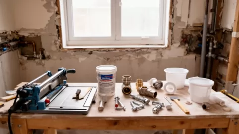 Remont łazienki krok po kroku