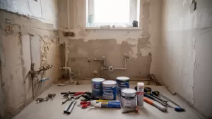 remont małej łazienki w bloku